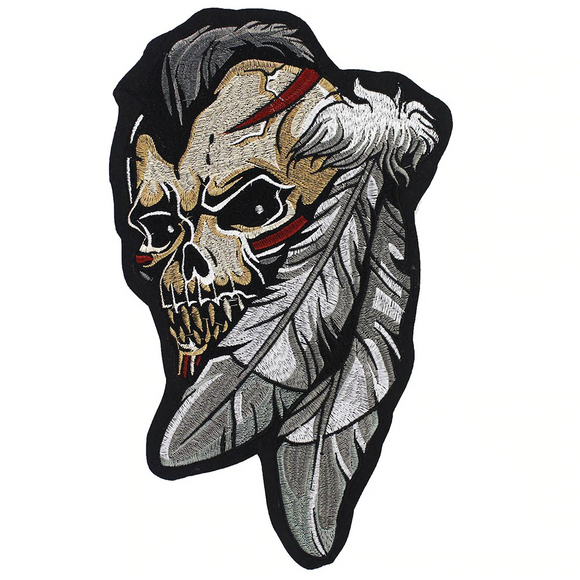 SKULL FEATHERS - Patches - Strykemerker