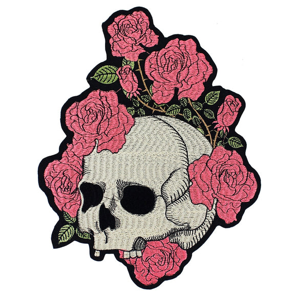 ROSE SKULL - Patches - Strykemerker