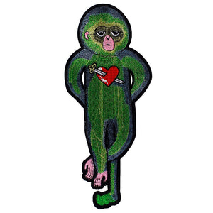 GREEN PIRATE MONKEY - Patches - Strykemerker